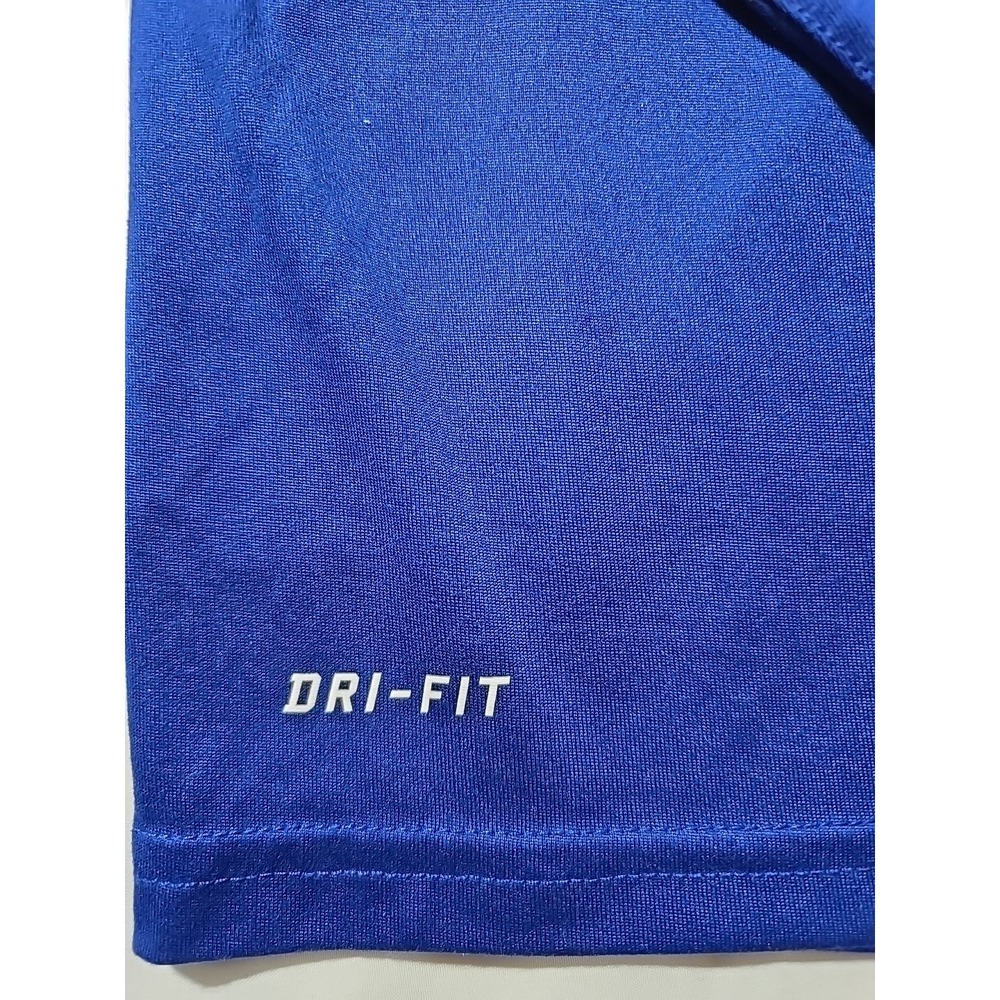 Nike Dri Fit Chicago Cubs Shirt Mens Large Blue MLB Baseball Long Sleeve 2017 - Picture 4 of 10